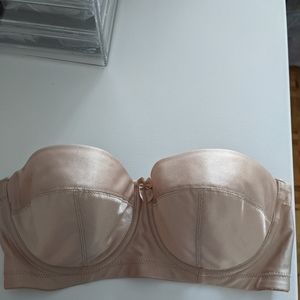 Nude Strapless Bra 34C